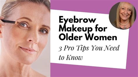 best eyebrow products for seniors.